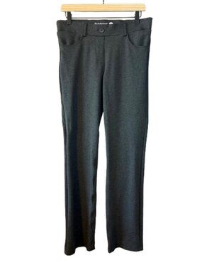 Women's Petite MP Betabrand Charcoal Grey Work Dress Pants